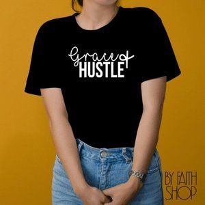 Grace + Hustle Unisex T-shirt Faith based Graphic